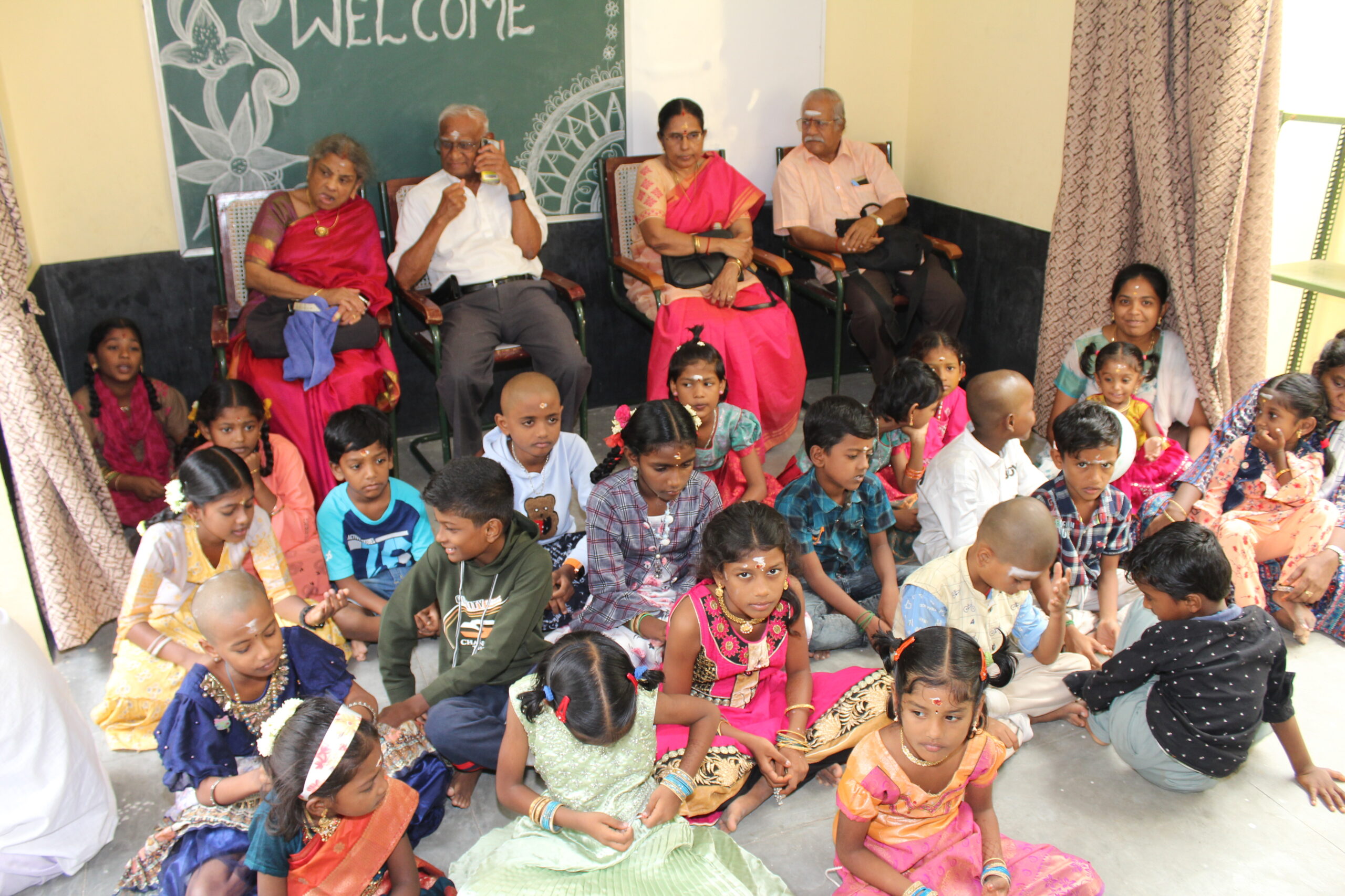Hindu School Smart Board-Inauguration & Education Help Cheque Distribution – 2024